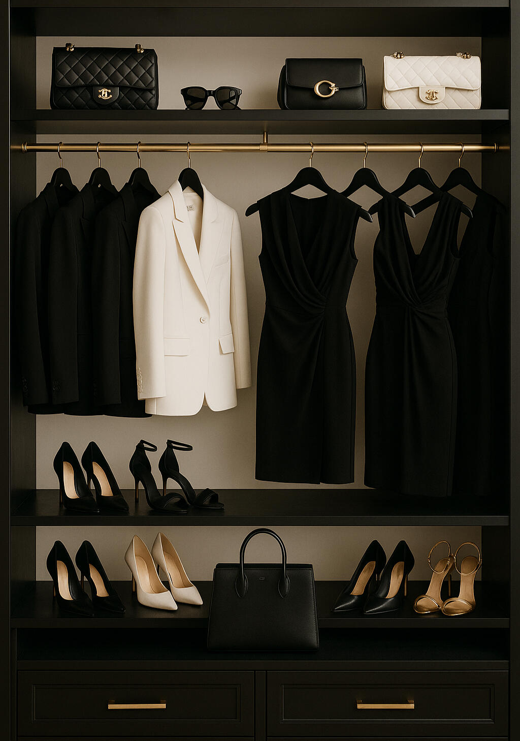 Custom wardrobe closet cleanout – ModestFind Closet Concierge Service in Denver